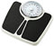 YZJJ mechanische Personenwaage, Personenwaage analog, im Retro-Design - analoge Waage, bis max. 160 kg(Mechanische Waage im klassischen Doktorwaagen-Design, Metall-Korpus, rutschfeste Wiegefläche)