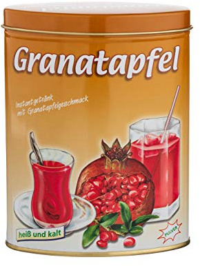 türkischer tee 300g in Geschenkdose Instantgetränk (Granatapfel)