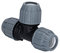 STEMAX-Wassertechnik: PP-Klemmverbinder, T-Stück 90° klemm x klemm x klemm, PN16, Trinkwasserzertifiziert, DVGW (25mm x 25mm x 25mm)