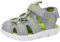 KangaROOS Jungen Unisex Kinder K-Mini Sandale, Vapor Grey/Lime, 24 EU