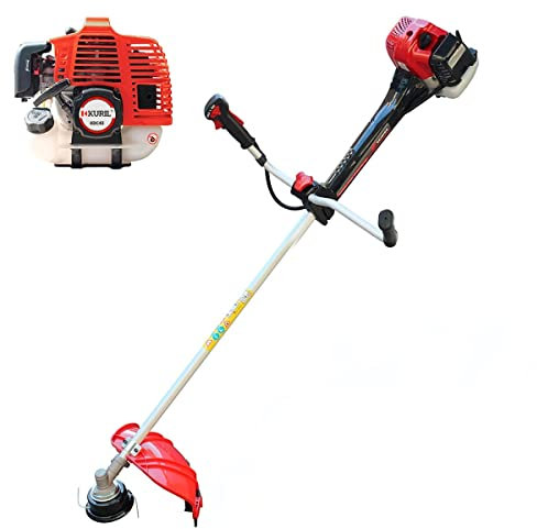 Desbrozadora Kuril KDC43 a Gasolina 43 CC | Carenada Antivibración | Incluye Disco y Arnés Acolchado | Ideal para Jardinería