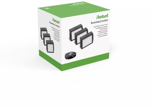 iRobot Roomba authentische Ersatzteile – hocheffizienter Filter, 3er-Pack, nur kompatibel mit der Roomba Combo J-Serie