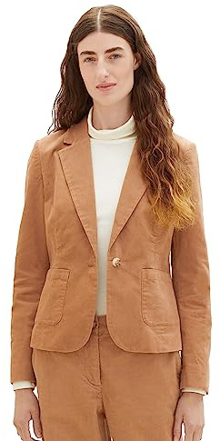 TOM TAILOR Women's 1038704 Blazer, 32171 Blush Mahogany, 10