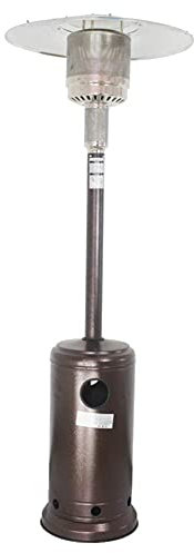 ZHANGXABN Chauffage de terrasse à gaz pour l'extérieur, Chauffage Rapide, économe en énergie, sûr, température réglable, radiateur au Propane ou au Butane - B 224 cm (88 po) (224 cm (88 po) A)