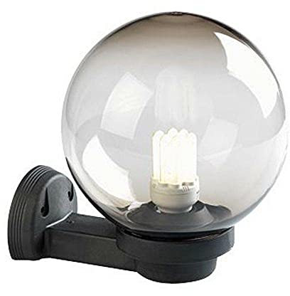 Sovil Illuminazione, APPLIQUE IN ALTO SFERA FUME' - linea globo