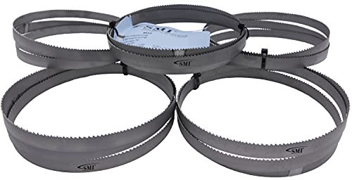 5-pack metallsågar bi-metall M 42 mått 1638 x 13 x 0,65 mm 812 ZpZ t.ex. för Optimum, Epple, Trämann, sågar