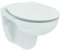 Ideal Standard Tiraso - Pack de inodoro suspendido blanco, inodoro sin bridas, tapa con freno de caída para un cierre suave y silencioso, resistente y fácil de limpiar, R034301