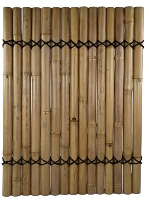 Clôtures en bambou semi-circulaires (120 x 90 cm)