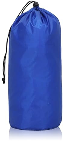FILOEEX Compression Stuff Sack for Sleeping Bag,Waterproof Compression Drawstring Dust Flap Bag,Lightweight Compression Bags for Sleeping Bag,Clothes Storage,Travel,Camping,Outdoor (Blue, S)