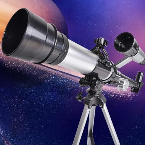 KANBUN Monokulärt teleskop, bärbart refraktor-teleskop, 50mm bländare 360mm AZ Kids & vuxna Montera astronomiskt brytande teleskop, helt belagd glasoptik