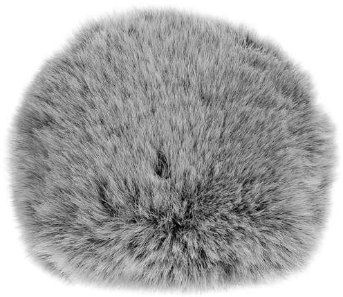 TOPBATHY Copertura Antivento Microfono Furry in Pelliccia Sintetica Parabrezza Isolante Mic Protezione Igienica e Riduzione Rumore per Registrazioni Morbido e Staccabile Adatto Microfoni