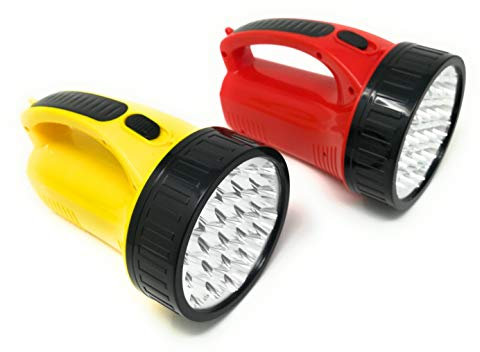 TEMPO DI SALDI Luce Di Emergenza Torcia Portatile Lampada Ricaricabile Bianca 19 Led