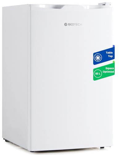 GEDTECH Réfrigerateur Table Top 85L GTOP93WH - Couleur blanc