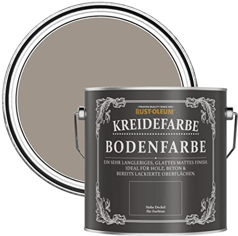 Rust-Oleum Brown Scratch-Proof Floor Paint in Matt Finish - Whipped Truffle 2.5L