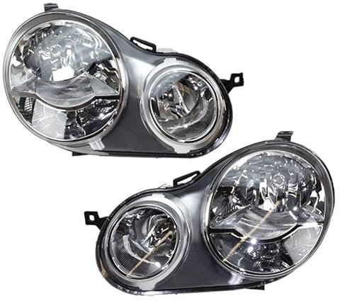 ATEC Germany 2x fari principali anteriori sinistro + destro H1 / H7 con servomotore per il livellamento dei fari per tipo Valeo, compatibile con VW POLO (9N_, 9A_) (9A4, 9A2, 9N2, 9A6)
