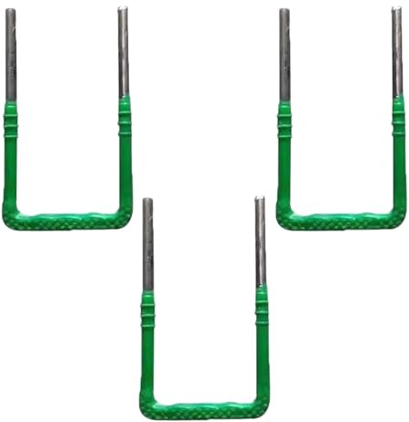 Feuerleiter für Wohnmobil und Zuhause, rutschfeste Kletterleiter mit Trittflächen, 3-teiliges Set für 2-stöckige Dächer und Lofts & Safe, 15 x 25 x 1,2 cm, ideal für den Innen- und Außenbereich