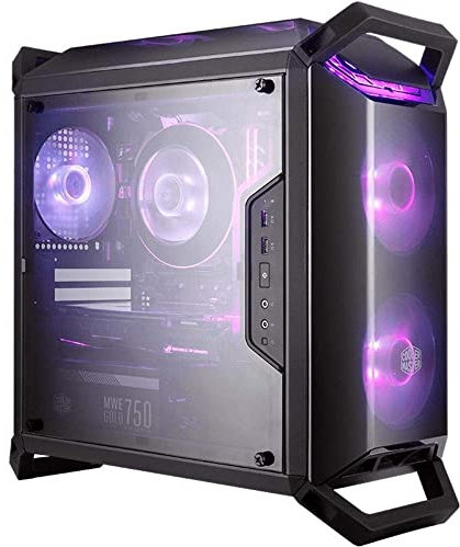 Cooler Master MasterBox Q300P Case per PC 'Micro-ATX, Mini-ITX, RGB LED, con Finestra Laterale' MCB-Q300P-KANN-S02