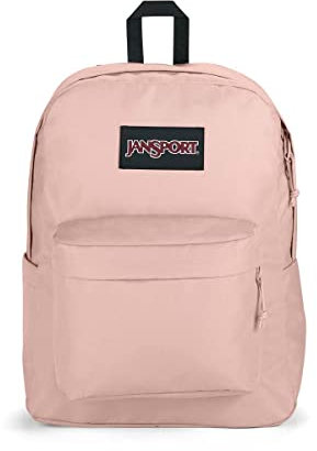 JanSport Unisex Superbreak Plus Backpack, Misty Rose, One Size