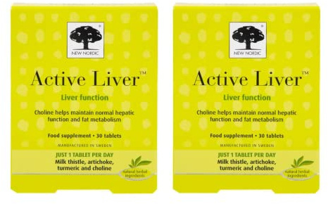 New Nordic | Active Liver Tablets | Pack of 2 x 30s