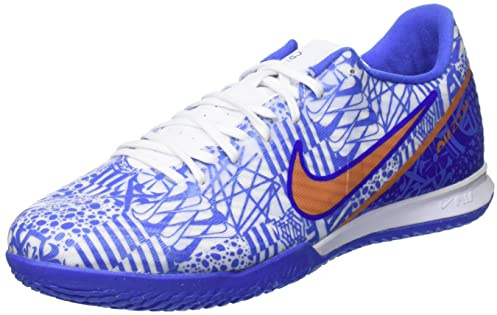 Nike Zoom Vapor 15 Academy CR7 Zapatos de fútbol en Sala White/Metallic Copper-Concord 7,5