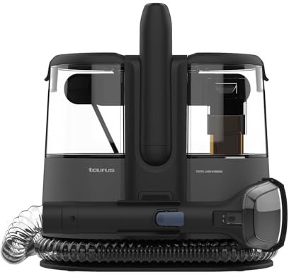 Taurus - Aspirador de tapicerías Textile Care Hygienic SPCL400 | 400 W | 10.000 Pa de succión | 3 en 1: Pulveriza, Limpia y aspira Aspira sólidos y líquidos | Accesorios incluidos