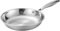 Stainless Steel Frying Pan, Oven Safe Induction Cooking Pan - Deep Skillet for Home, Kitchen, Daily Use, Steak, Eggs (24cm)