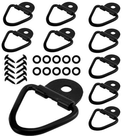 Louttary Ancore di Ancoraggio del Carico, Bullone con A V In Acciaio da 2 Pollici di Diametro per Ancoraggio di Ancoraggio del Carico su Camion, Pickup