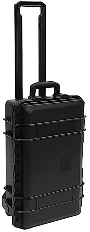 panfudongk Fotoväska kamera resväska Flightcase transportväska hårt fodral kameraväska kamerafodral vattentät stötsäker med skum 35,5 x 23,5 x 56 cm för spegelreflexkamera utrustning