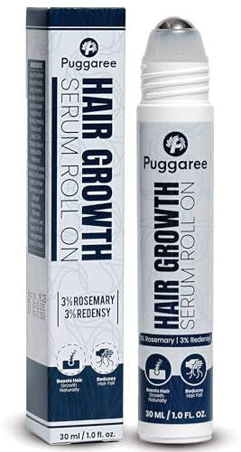 Rosmarinöl Haare Roll On Kopfhaut Serum, Redensyl Männer Pflege, Hair Growth Serum Typ mit 3% Rosmarin & 3% Redensyl, Sanfte Alternative zu Minoxidil Produkten (30 ml)