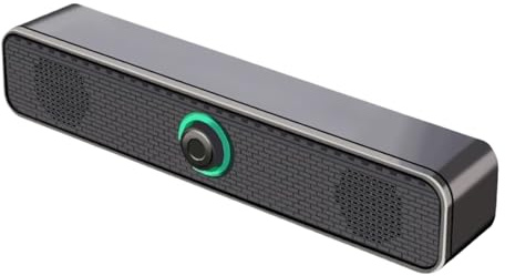 Generisk datorhögtalare för bärbar dator – USB-driven soundbar, kompakt stereo, högupplöst basförstärkare, skärmhögtalare för PC, skrivbord, surfplatta, bil, klassrum