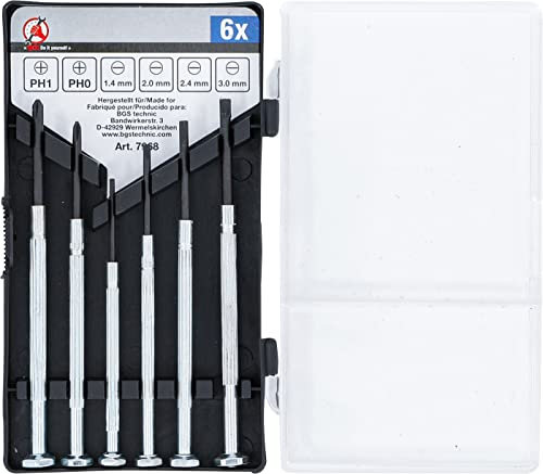 BGS Diy 7968 | Serie di cacciaviti di precisione | 6 pz.