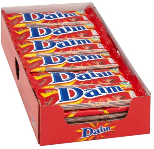 Daim - Barras de Chocolate de 28g (Caja de 36)