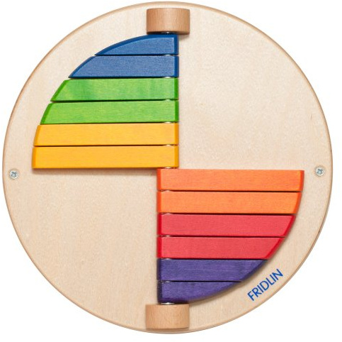 FRIDLIN® Wandklappspiel für Kinder ab 1,5 Jahren, Holzspielzeug, Lernspielzeug, Montessori, Förderspielzeug