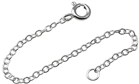 Chaînette d'extension en Argent 925/1000-10cm