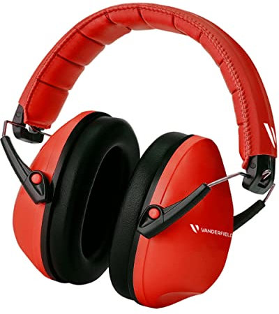 Vanderfields Kopfhörer Gehörschutz Kinder 3-16 Jahre - 27dB SNR - Lärmschutz Kopfhörer Kinder Gehörschutz - Kopfhörer Schule Konzentration, Schlagzeug, Autisten, Konzert - Ohrenschützer