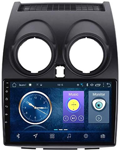 XXRUG Navegación GPS Car Sat Nav Reproductor de Pantalla multitáctil estéreo para Nissan Qashqai 2006-2013 Sistema de navegación Soporte Control del Volante Enlace de Espejo WiFi USB Bluetooth