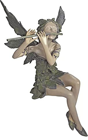 LIUSHI Adornos Jardin Decoracion Exterior Duendes y Hadas Figuras, Resina Esculturas y Estatuas Decorativas Modernas Ornamento Artesanías Regalos para Casa Balcon Terraza(Color:13.5×12.7×16cm)