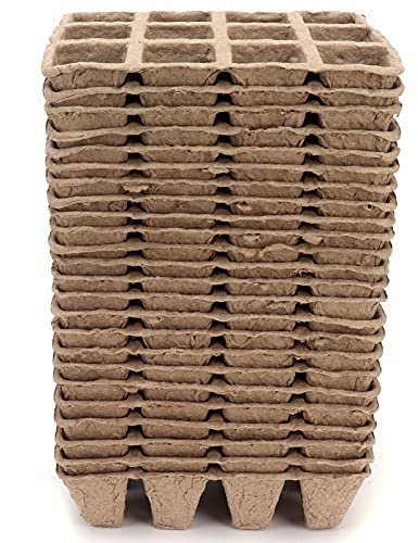 Pots De Tourbe, 24 Pièces, 12 Cellules, Pots De Semis, Plateaux De Germination, Jardinière, Pots De Pépinière, Pots De Jardin, Plateaux De Germination De Plantes Pour Légumes Et Herbes
