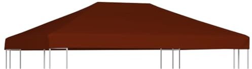 Outdoor Living Pavillon Top Cover 310g/m 3x4m Terracota Home & Garden