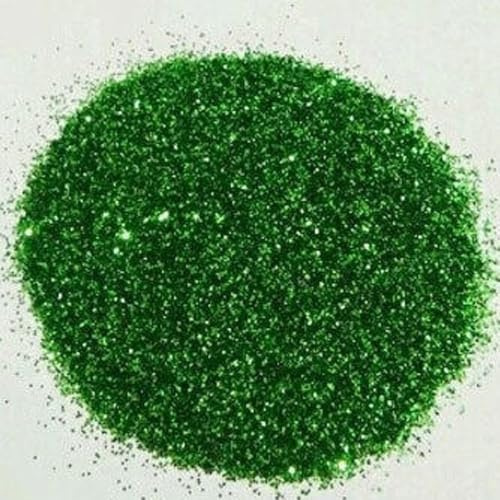 EliteKoopers Fine Glitter 10g Shine Powder for Art and Craft, Nail Art, Paint, Walls Decoration, Cosmatic (Green)