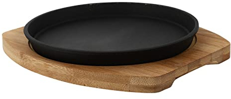 SOLUSTRE Teppanyaki De Bistec Plancha Para Teppanyaki Parrilla Para Barbacoa Utensilios De Cocina Sartén Antiadherente Para Filetes Asadora Plancha