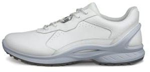ECCO Biom Energi M - Zapatillas para hombre en piel auténtica con plantilla intercambiable, acolchado cómodo, color blanco, Blanco, 43 EU