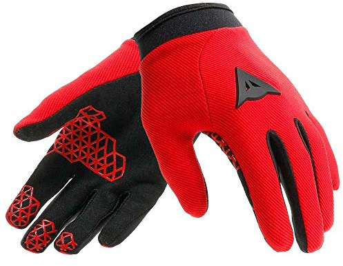 DAINESE Scarabeo Gloves, Guanti Da Guida Bambino, Rosso Chiaro/Nero, JL
