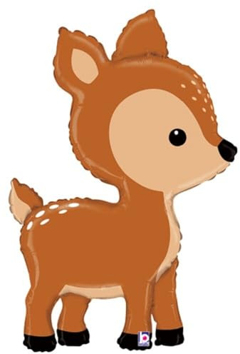 Folienballon Rehkitz 99 cm/Woodland Dear 39