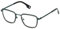 Fila Quadratisch Edelstahl Brillen in Transp.grey für Herren, Brille mit Sehstärke, optional mit Sonnenbrillen tönung oder Blaulichtfilter (Modell VFI718V)