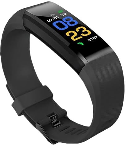 Reloj inteligente con monitor de actividad física con monitor de frecuencia cardíaca, monitor de oxígeno en sangre, IP67, cronómetro, contador de pasos, calorías, podómetro, notificación de llamadas