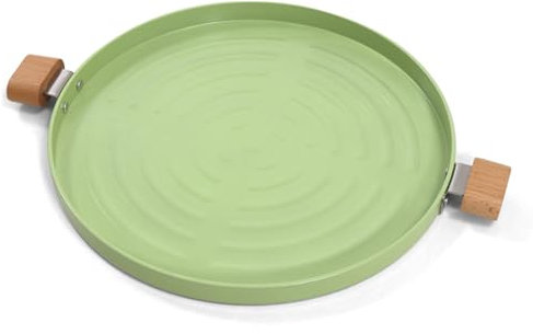 Sartén para parrilla de camping, sartén antiadherente sin humo, utensilios de cocina, parrilla con asa para acampar