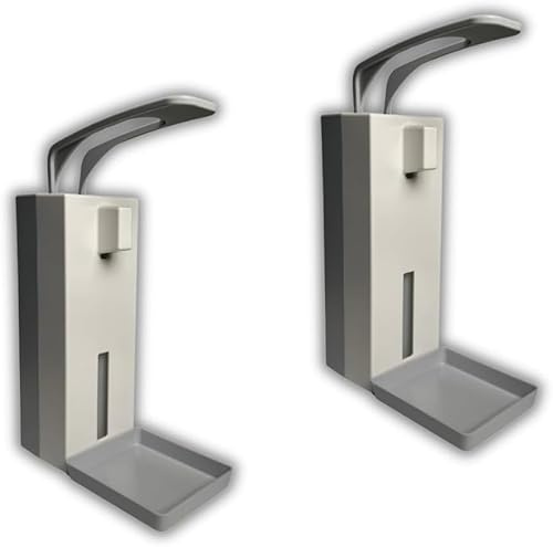 Desinfektionsmedel & tvåldispenser 1 000 ml – väggdispenser med justerbar dosering (0,7/1,4/2,1 ml), robust hölje, hygieniskt och ekonomiskt – inkl. euroflaska och monteringstillbehör