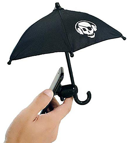 BEITESTAR Phone Umbrella for Sun, Cell Phone Umbrella Sun Shade with Universal Adjustable Piggy Suction Cup Stand for iPhone, iPad, Gopro