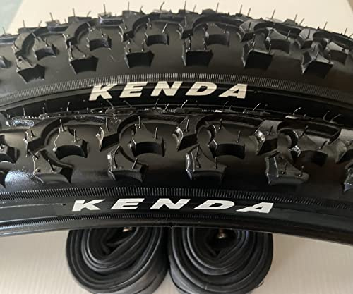 2 x Kenda 26 x 1,95 (50-559) K 800 + 2 x Cámaras de aire K 800 para bicicleta de montaña MTB